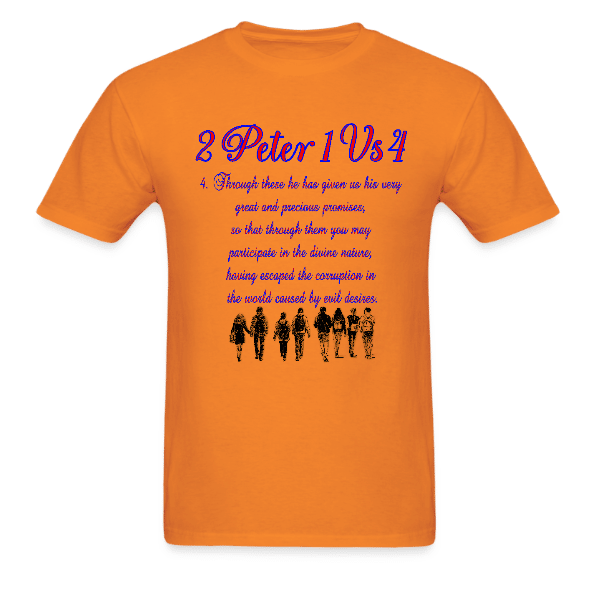 2 Peter Unisex Custom Graphics Tshirt Teeprint